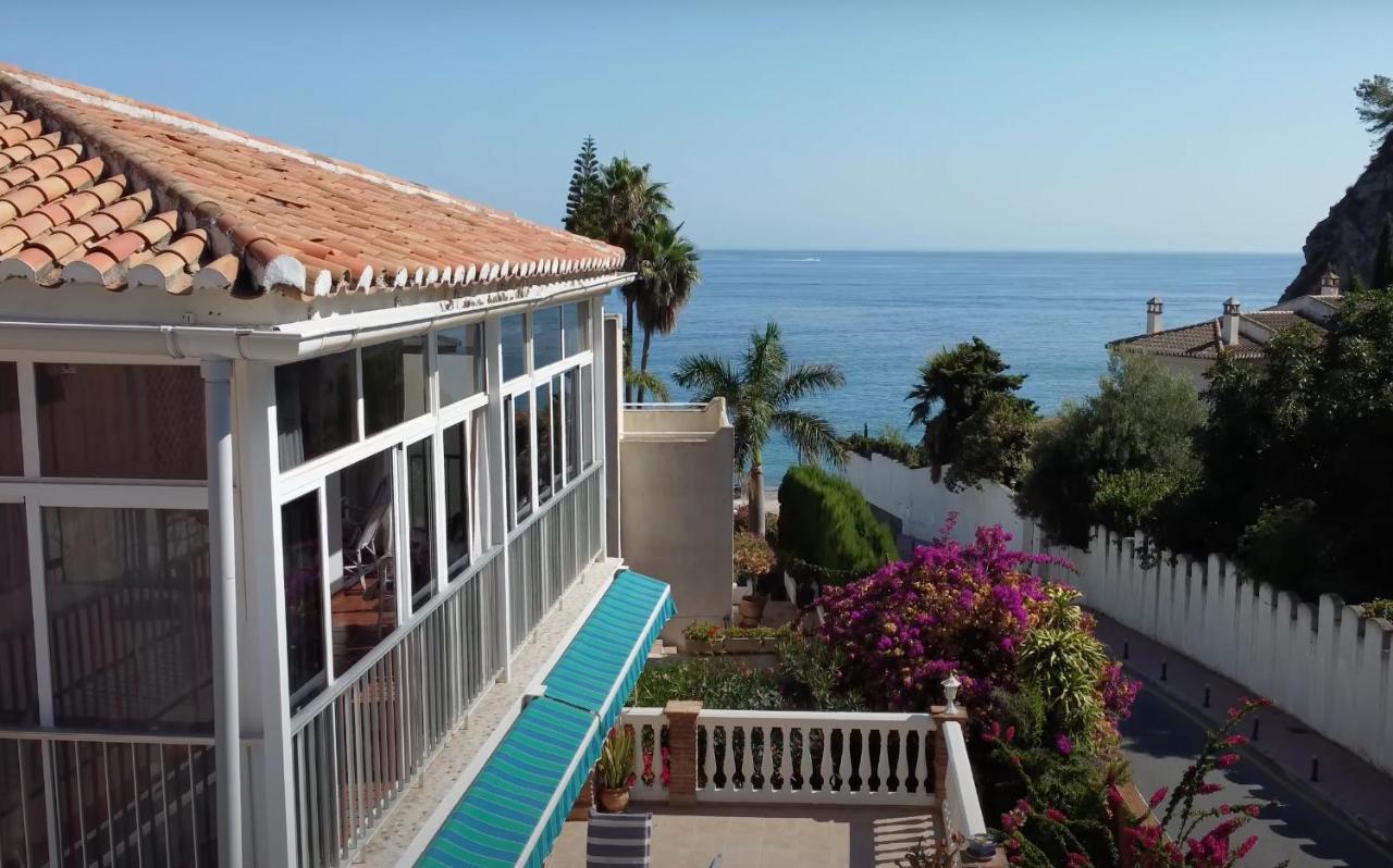 Вилла Espectacular Casa En La Playa Con Piscina Privada Альмуньекар Экстерьер фото